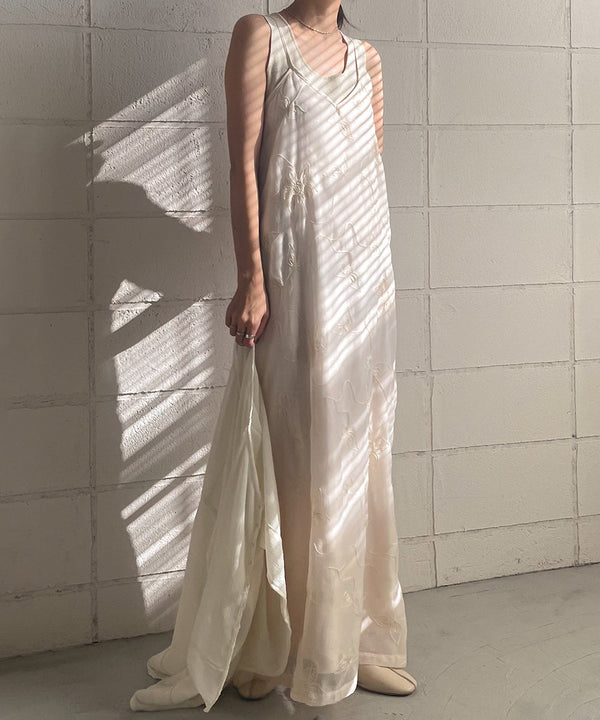 EMBROIDERED CAMI DRESS