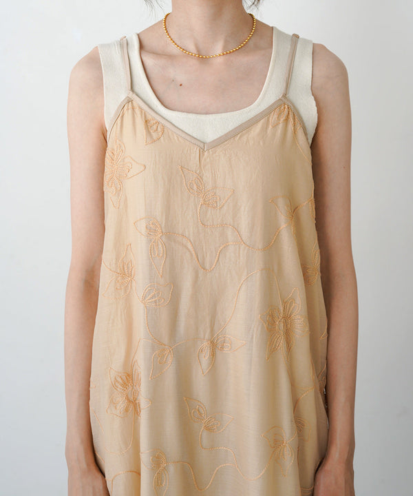 EMBROIDERED CAMI DRESS