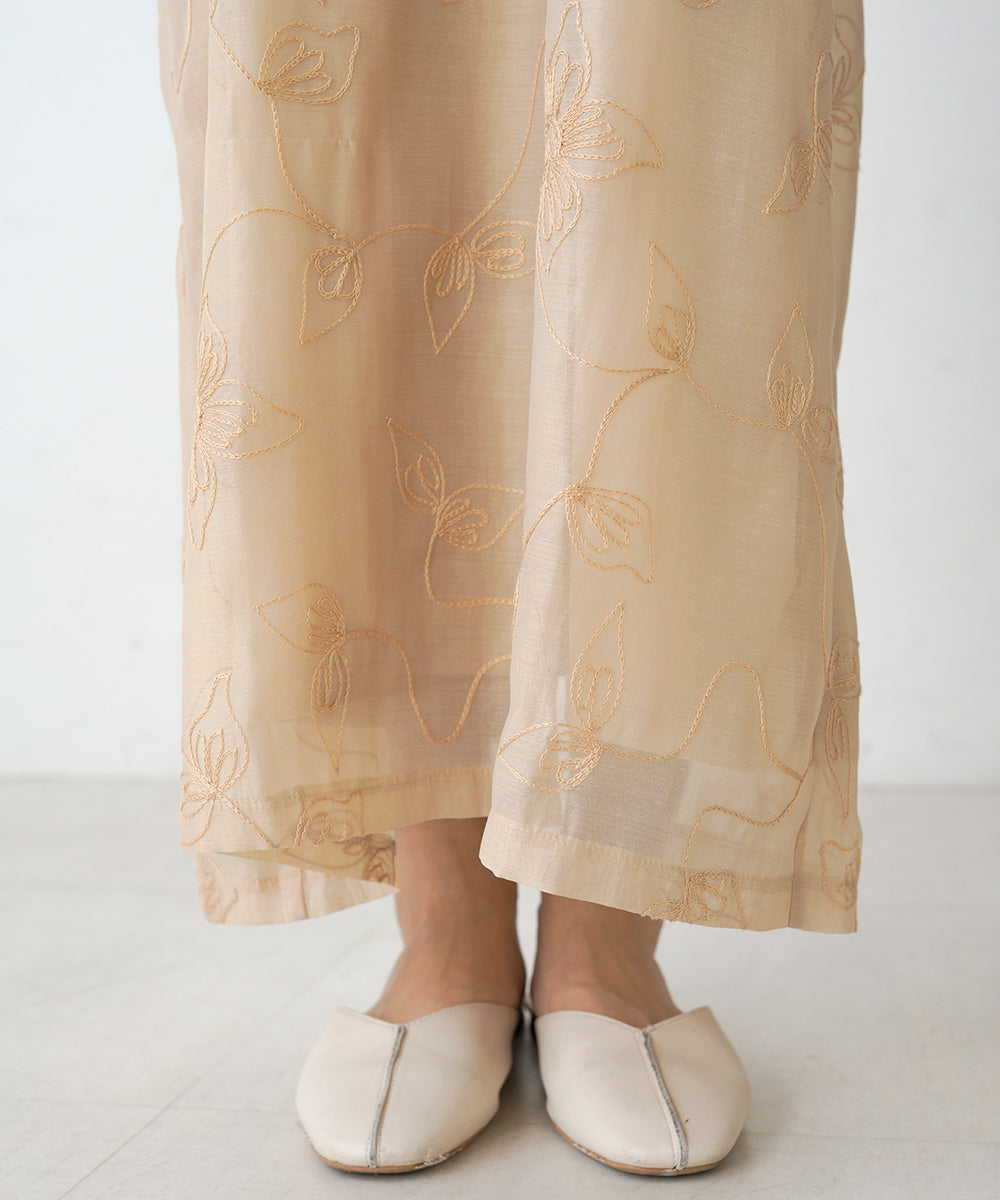 EMBROIDERED CAMI DRESS