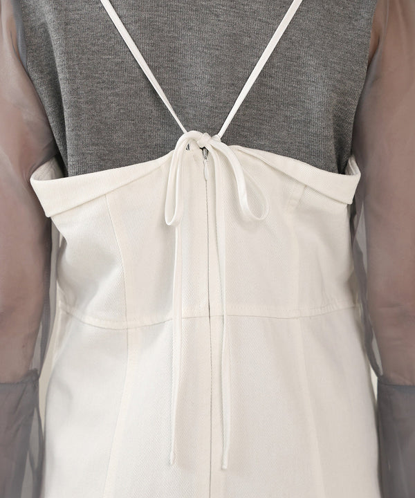 denim cami onepiece