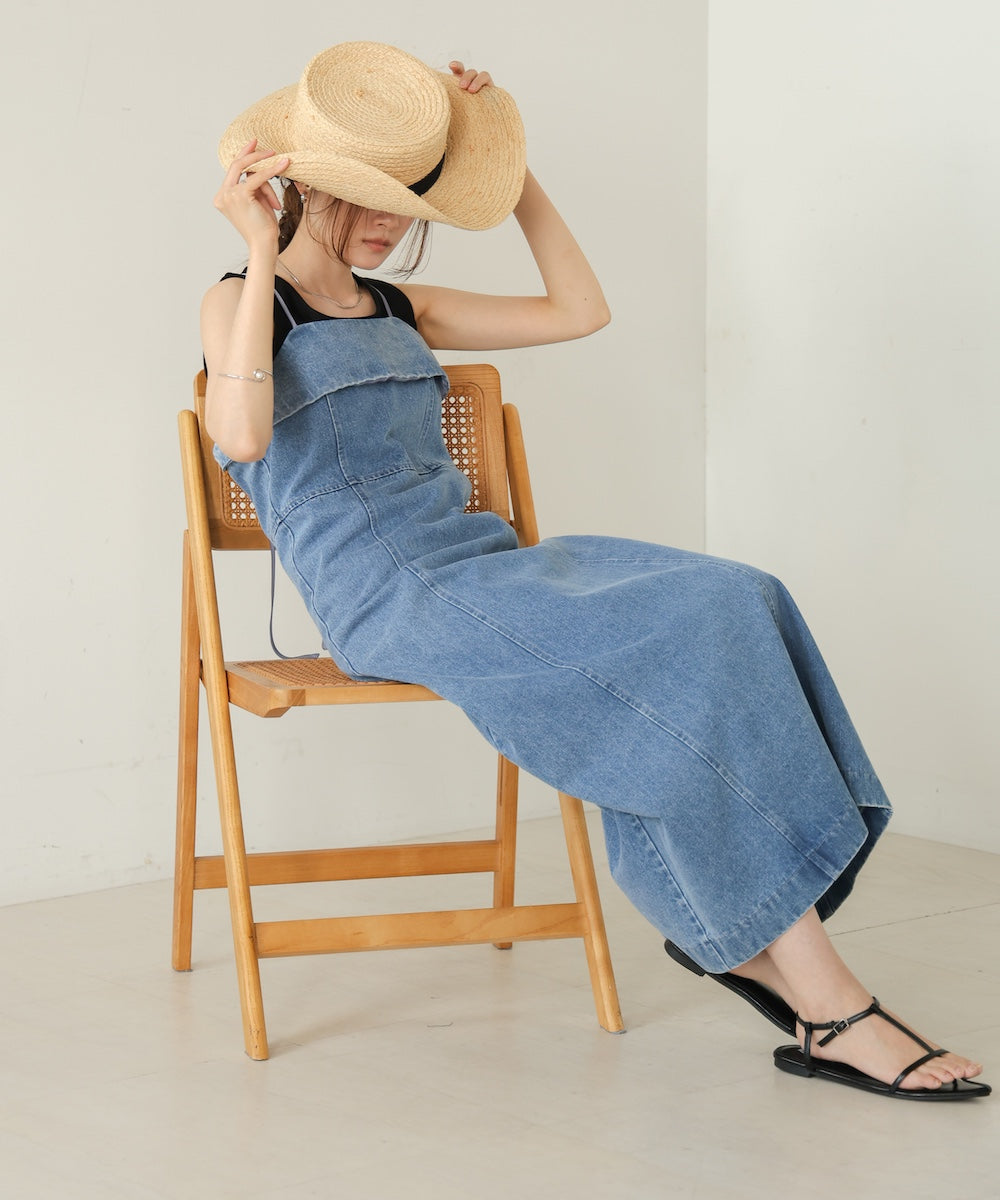 denim cami onepiece