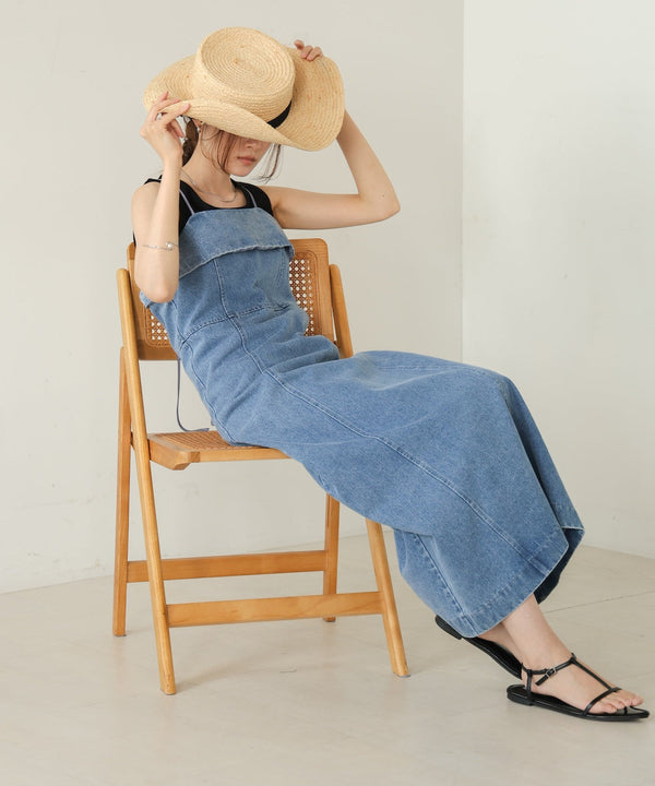 denim cami onepiece