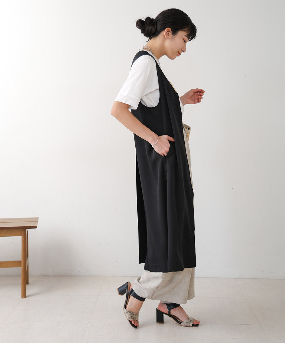 クロシェレース編みジレワンピース | ワンピース | Hi! ONLINE STORE