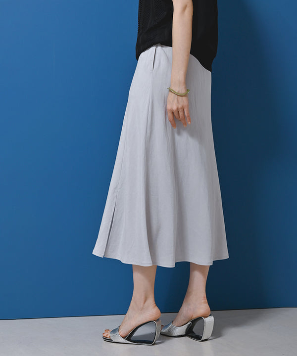 リネンレーヨンスカート
