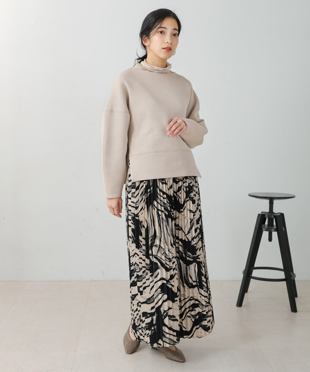 LOHEN ローへン　レイヤードビジュープルオーバー ローシルクパイル プルオーバー・ショートパンツ / KIGINU – HATCH