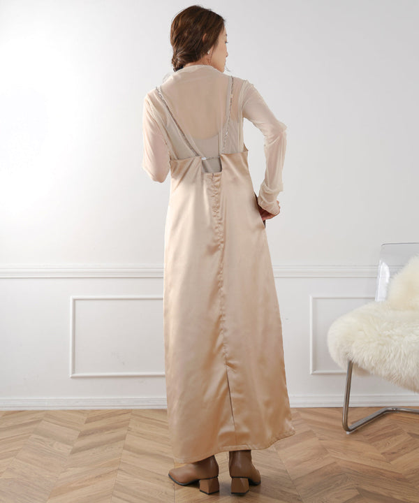 CHAIN STRAP CAMI ONEPIECE