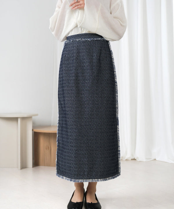 DENIM TIGHT SKIRTS