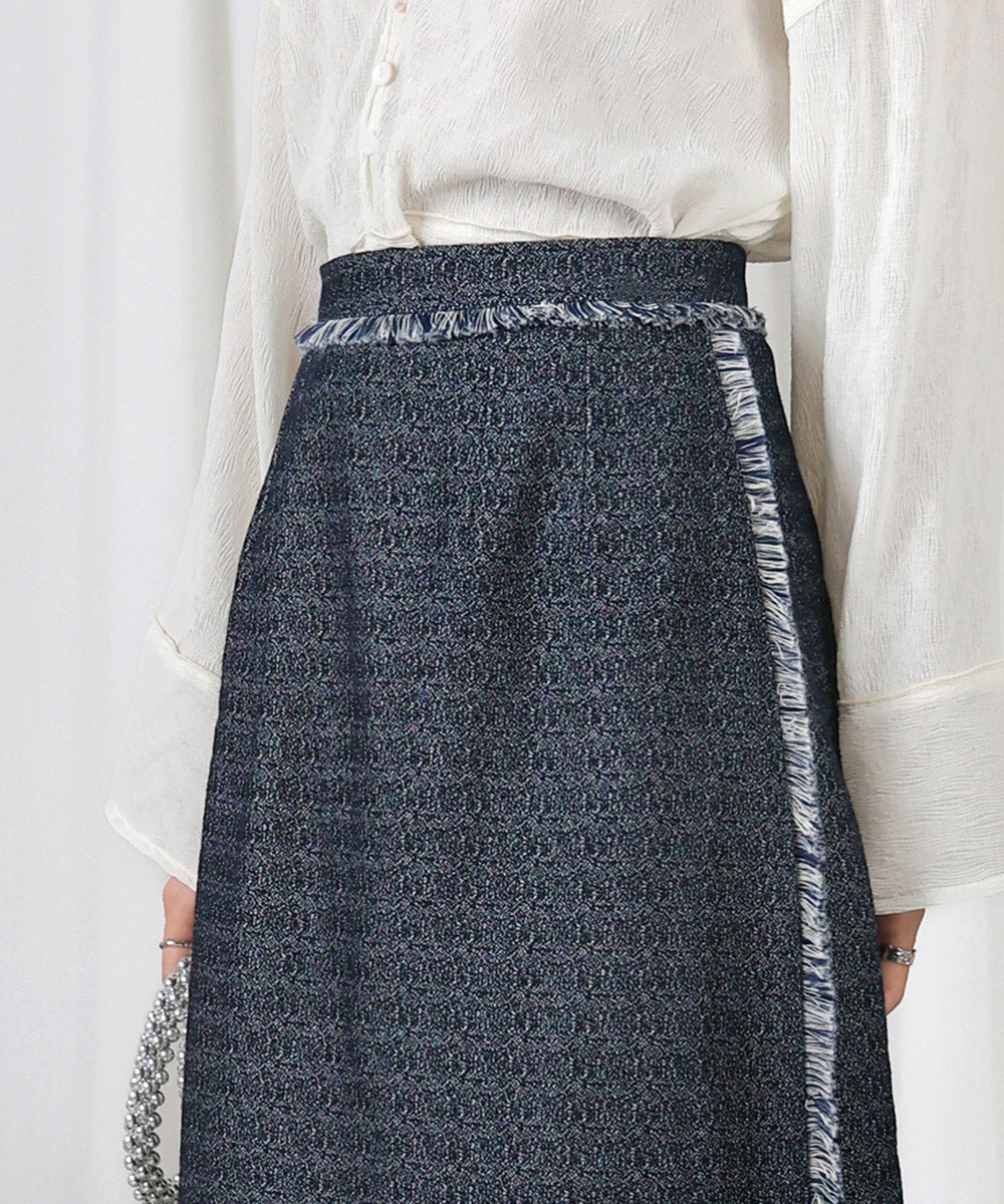 DENIM TIGHT SKIRTS
