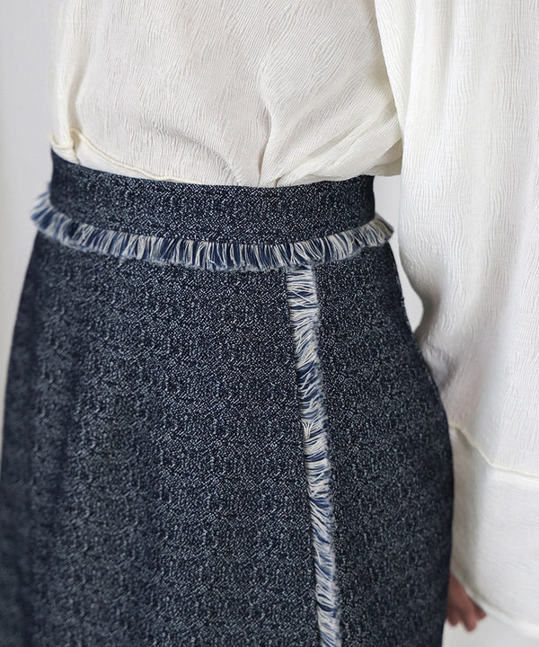 DENIM TIGHT SKIRTS