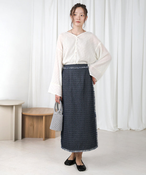 DENIM TIGHT SKIRTS