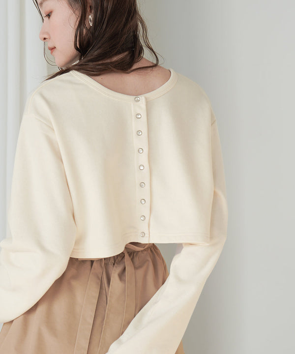 2WAY SWEAT TOPS