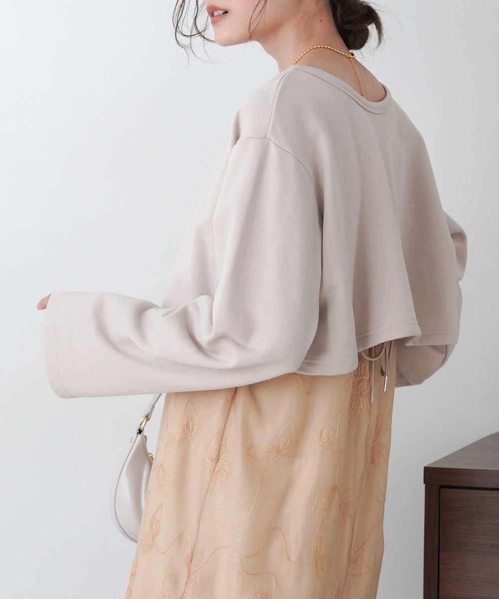 2WAY SWEAT TOPS