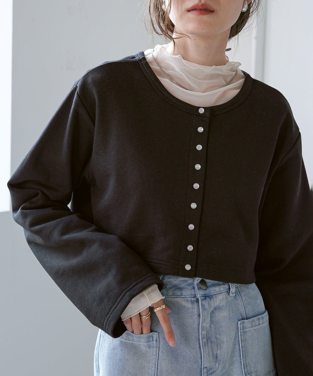 2WAY SWEAT TOPS
