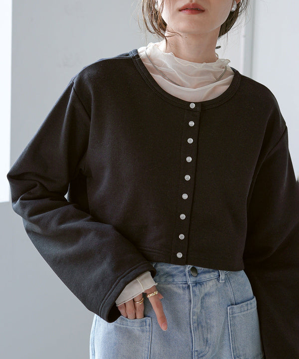 2WAY SWEAT TOPS