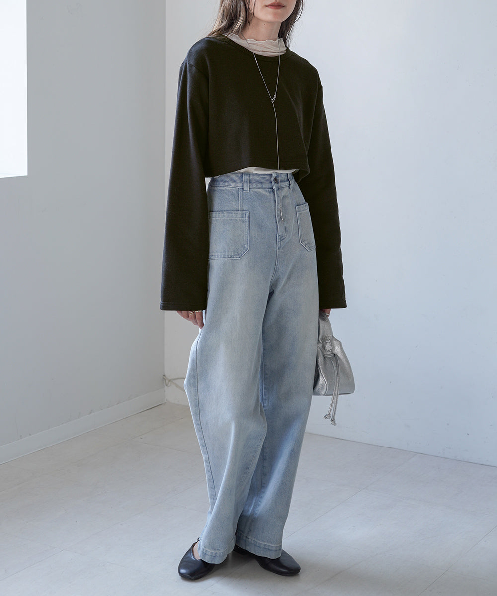 2WAY SWEAT TOPS