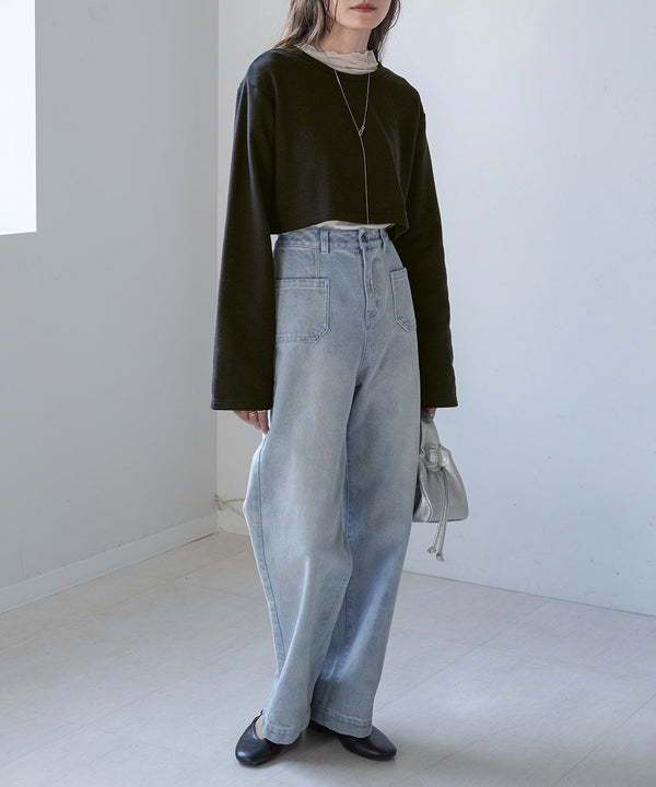 2WAY SWEAT TOPS