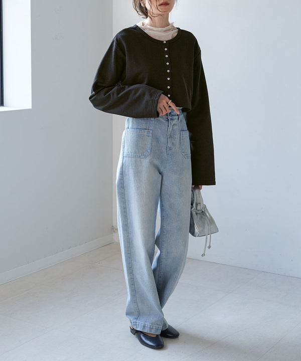 2WAY SWEAT TOPS