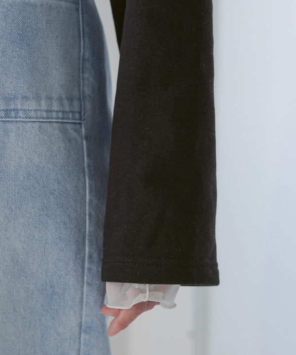 2WAY SWEAT TOPS