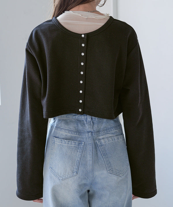 2WAY SWEAT TOPS