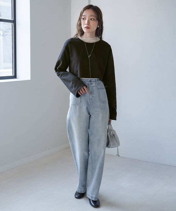 2WAY SWEAT TOPS