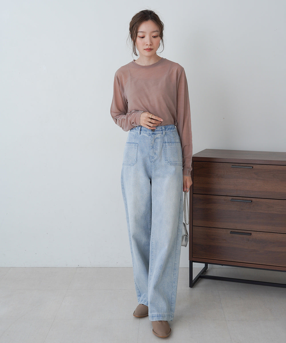BASIC SHEER TOPS