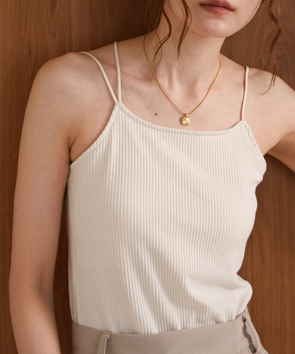 PADDED ASYMMETRICAL CAMISOLE
