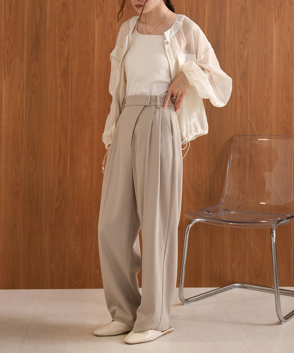 PADDED ASYMMETRICAL CAMISOLE