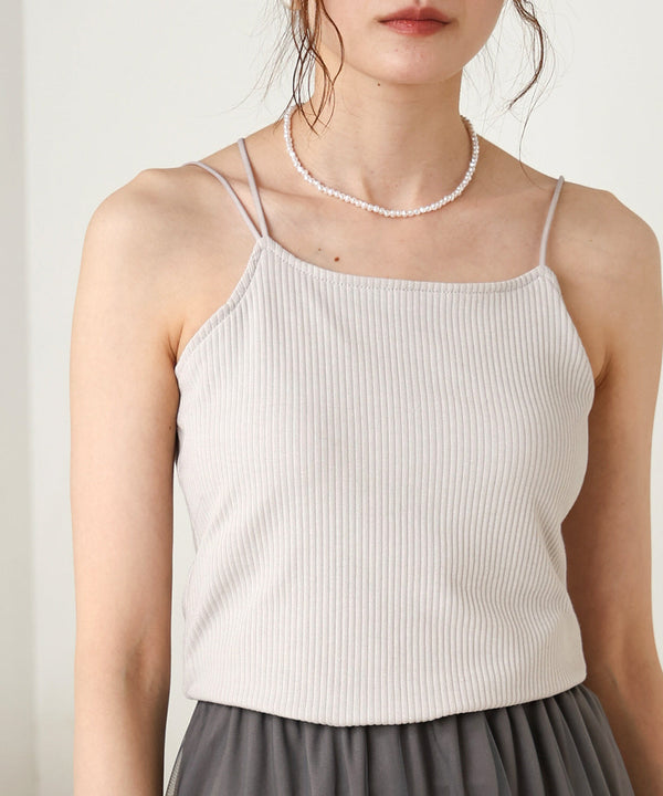PADDED ASYMMETRICAL CAMISOLE
