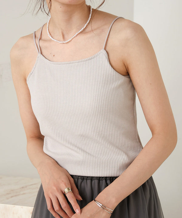 PADDED ASYMMETRICAL CAMISOLE