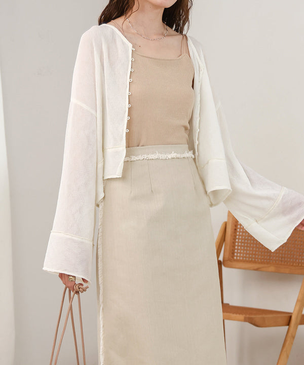 PADDED ASYMMETRICAL CAMISOLE