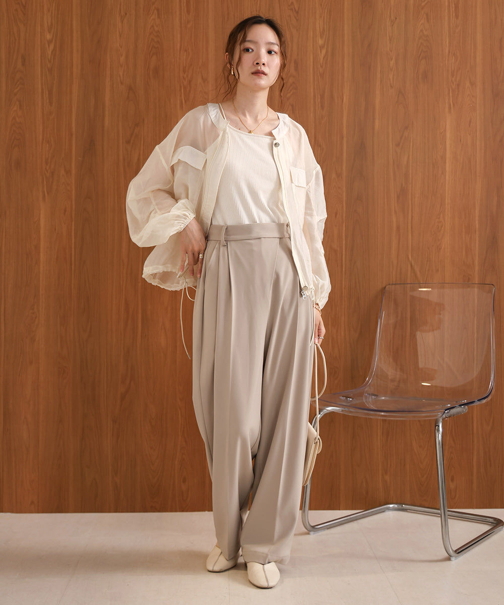 PADDED ASYMMETRICAL CAMISOLE