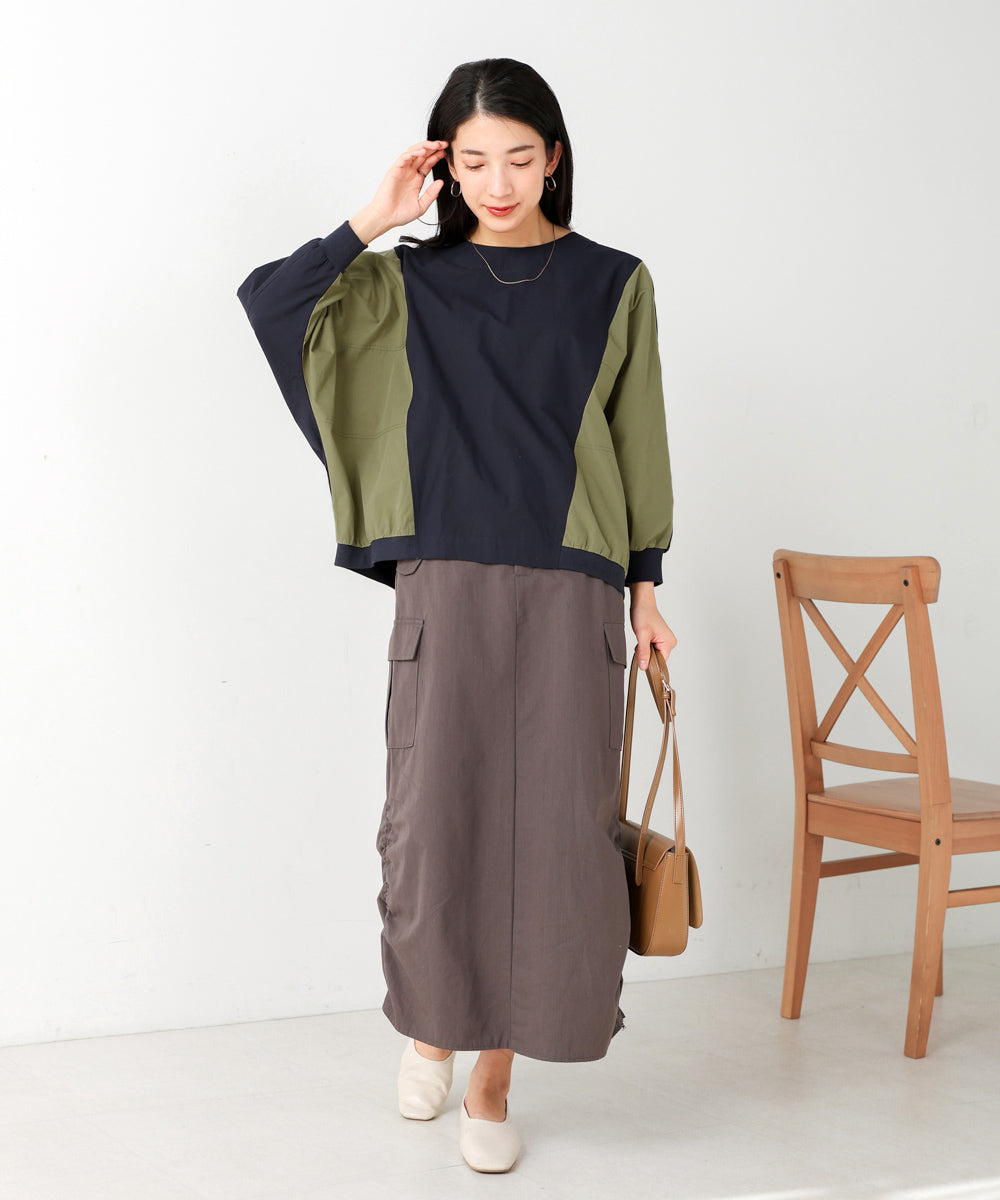 ドルマンスリーブプルオーバー