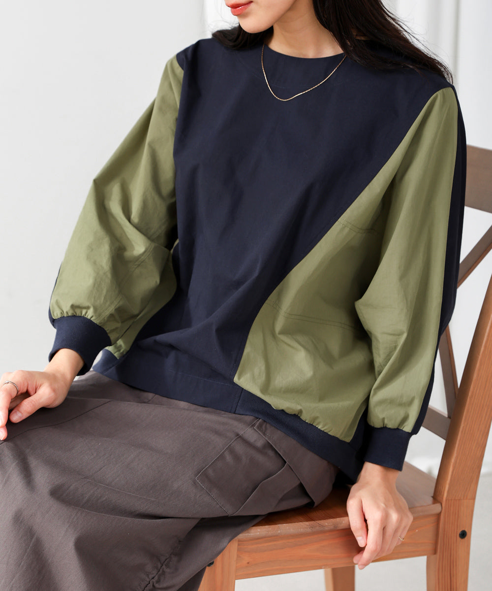 ドルマンスリーブプルオーバー