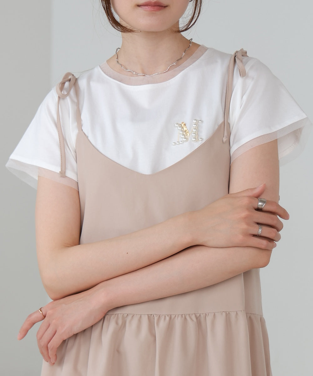 ONE POINT INITIAL T-SHIRT