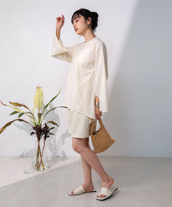 RASH GUARD  TWIST BACK BLOUSE