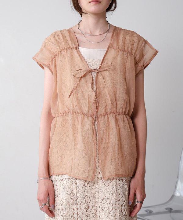 【2024SS】前後2WAYギャザーブラウス