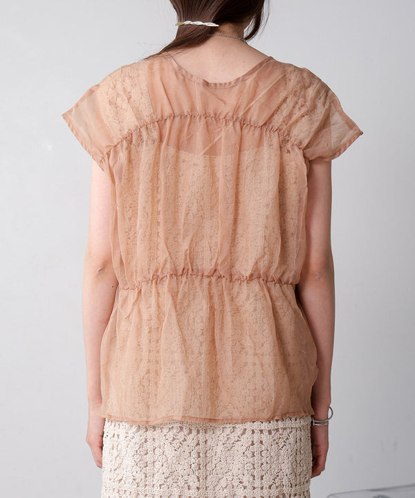 【2024SS】前後2WAYギャザーブラウス