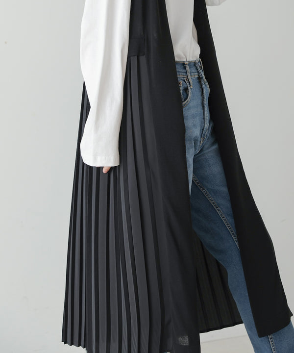 バックプリーツジレ