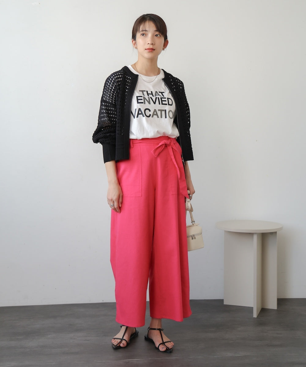 【WEB限定】メッシュニットブルゾン