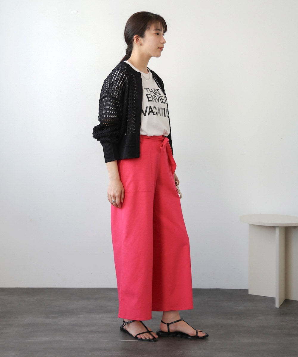 【WEB限定】メッシュニットブルゾン
