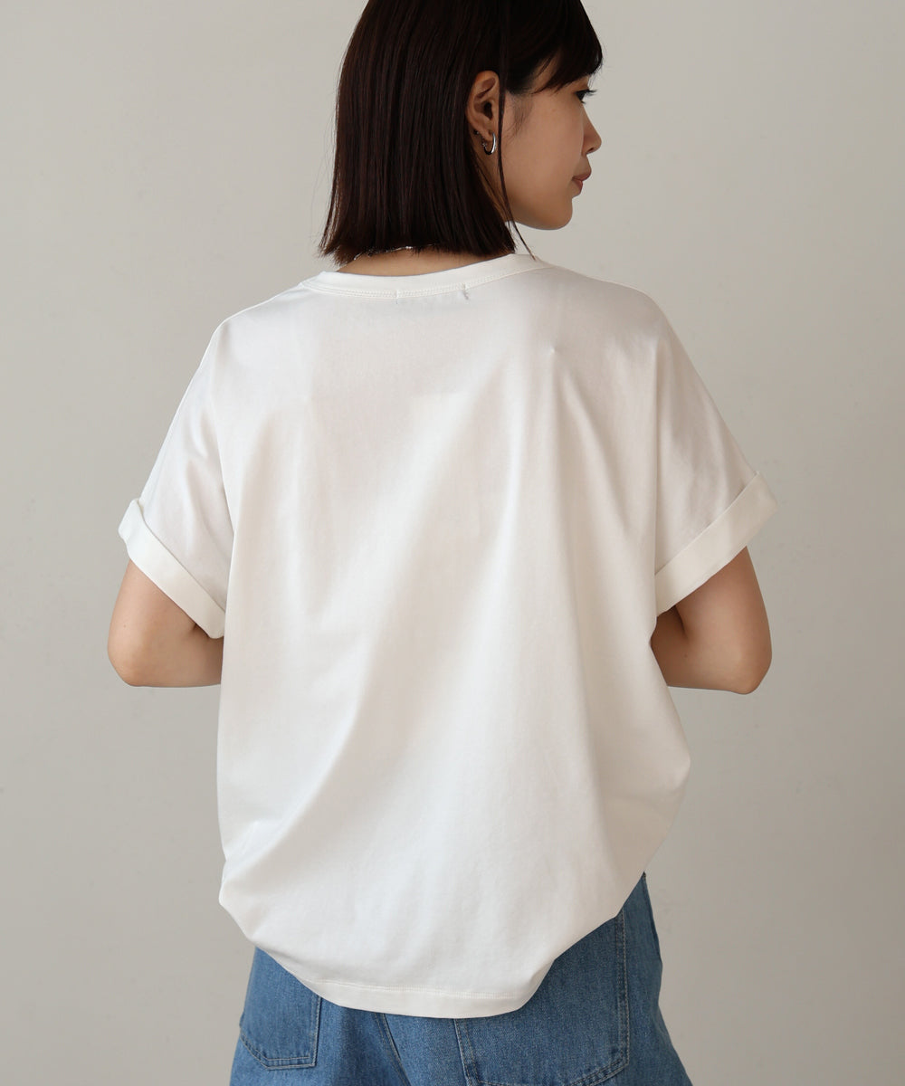 スパンコールビスチェレイヤードプルオーバー