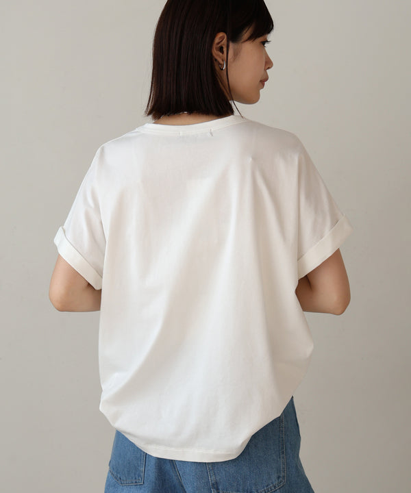 スパンコールビスチェレイヤードプルオーバー