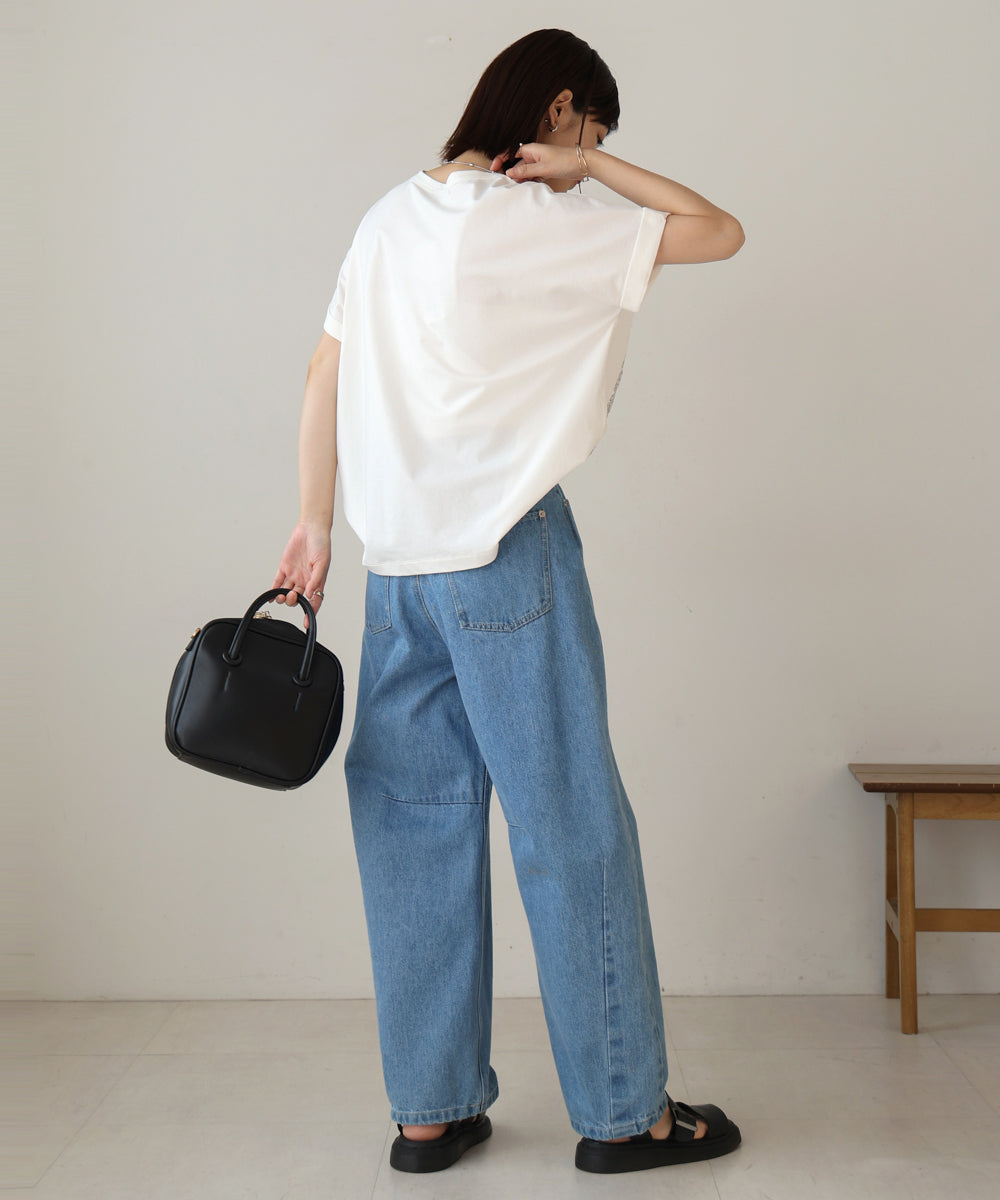 スパンコールビスチェレイヤードプルオーバー