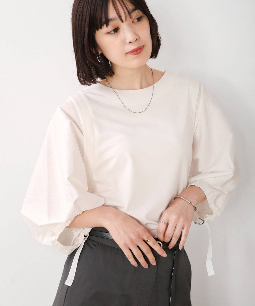 袖コンシャスブラウス