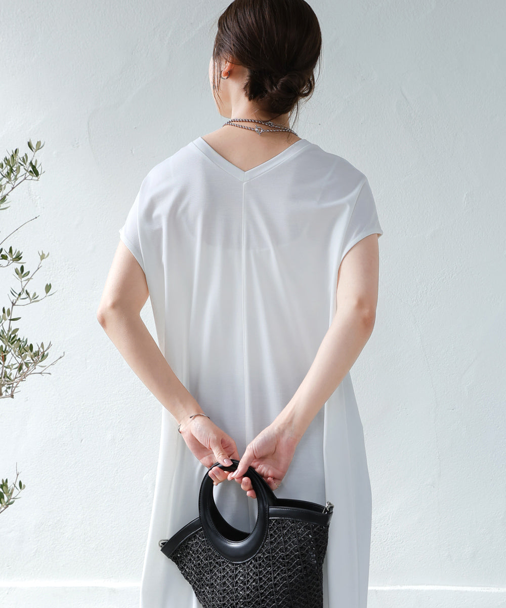 【WEB限定】[接触冷感]２WAYロングワンピース
