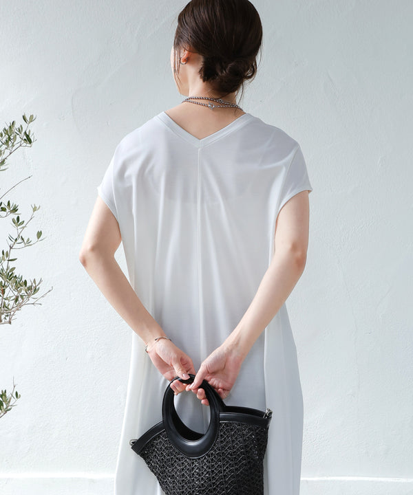 【WEB限定】[接触冷感]２WAYロングワンピース