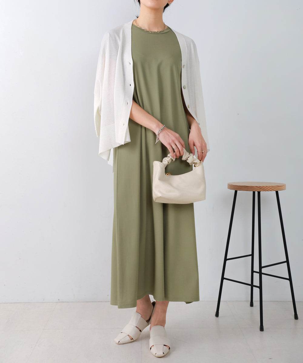 【WEB限定】[接触冷感]２WAYロングワンピース