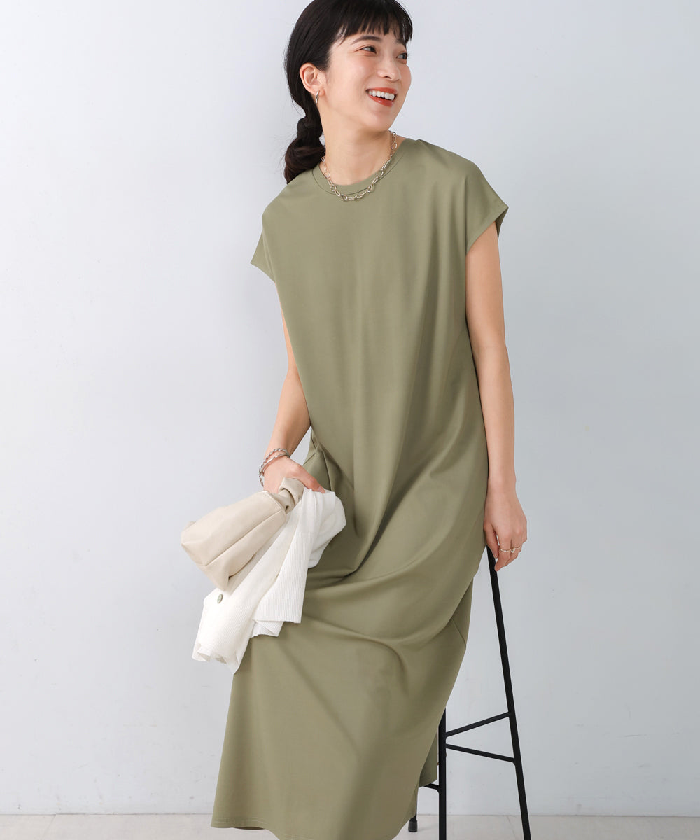 【WEB限定】[接触冷感]２WAYロングワンピース