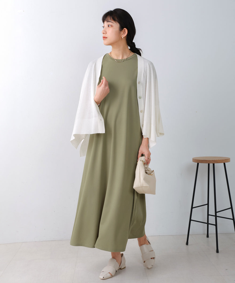 【WEB限定】[接触冷感]２WAYロングワンピース