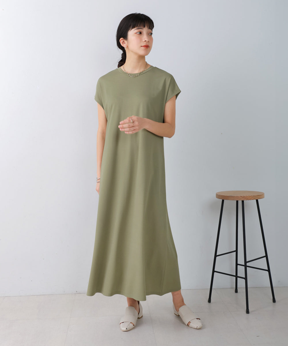 【WEB限定】[接触冷感]２WAYロングワンピース